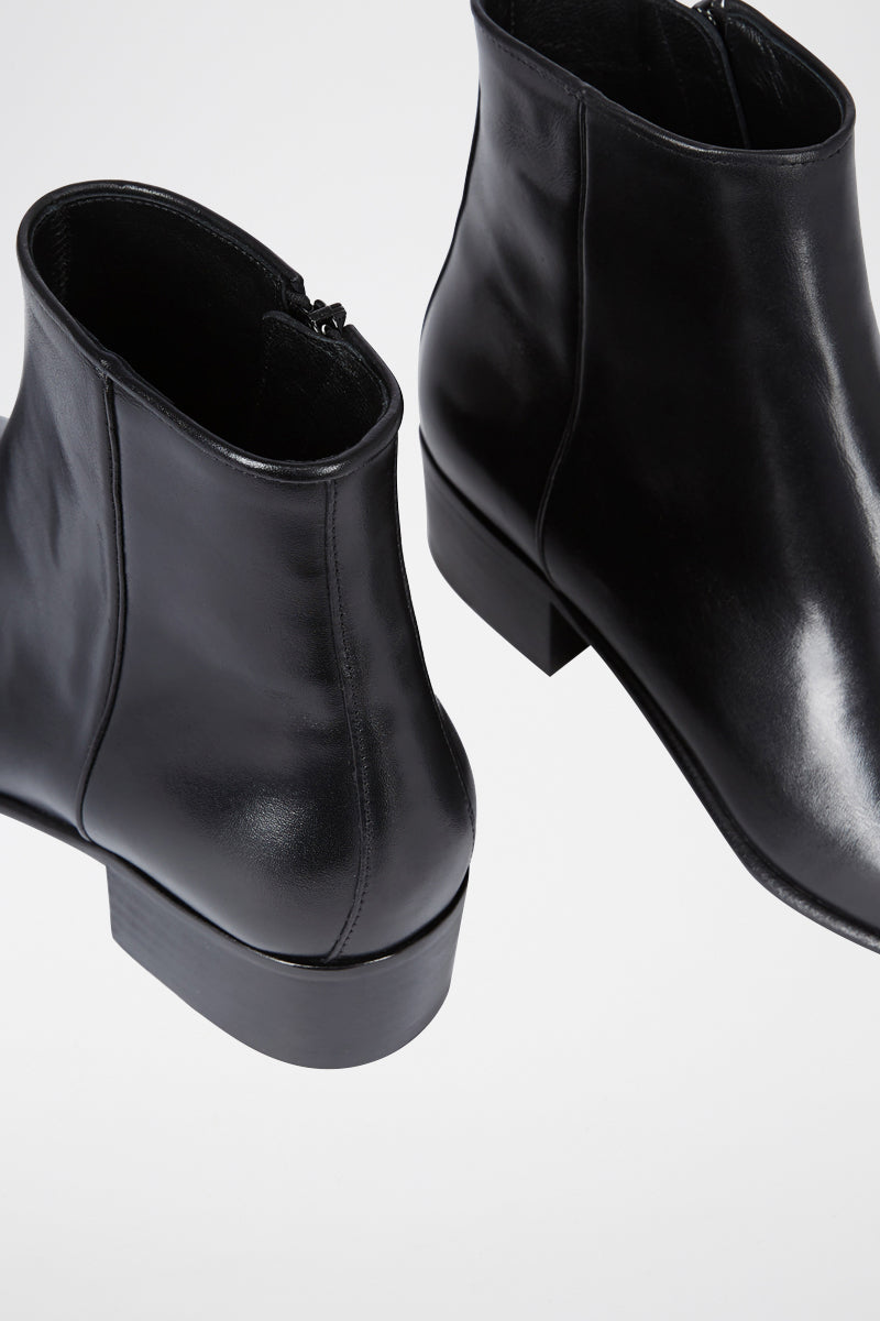 The Kooples - Bottines En Cuir - Noir - Femme