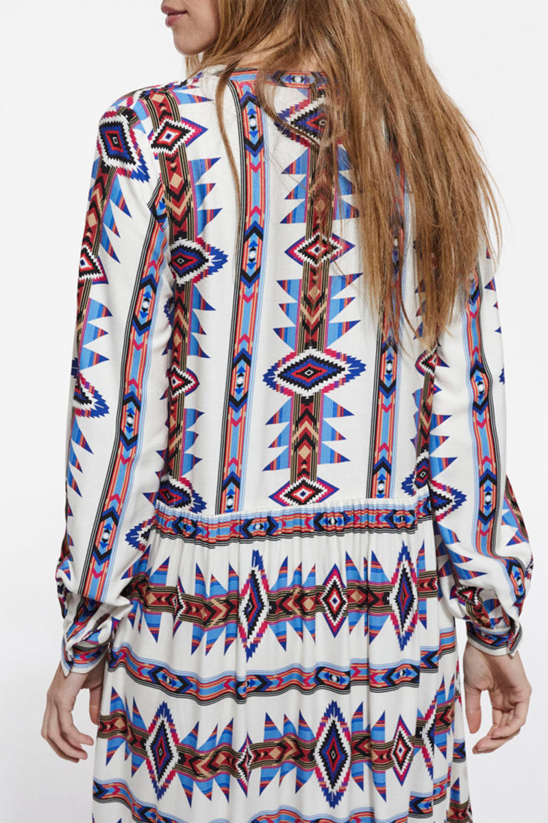 Robe Longue Imprimée - Femme