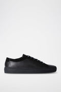 The Kooples - Zapatillas de Cuero con Panel de Vinilo - Mujer