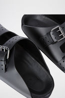 The Kooples - Mules En Cuir De Veau - Noir - Femme