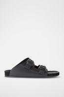 The Kooples - Mules En Cuir De Veau - Noir - Femme