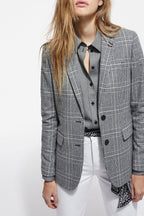 The Kooples - Veste En Laine À Carreaux - Femme