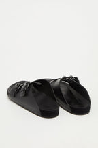 The Kooples - Sandales En Cuir De Veau - Noir - Homme