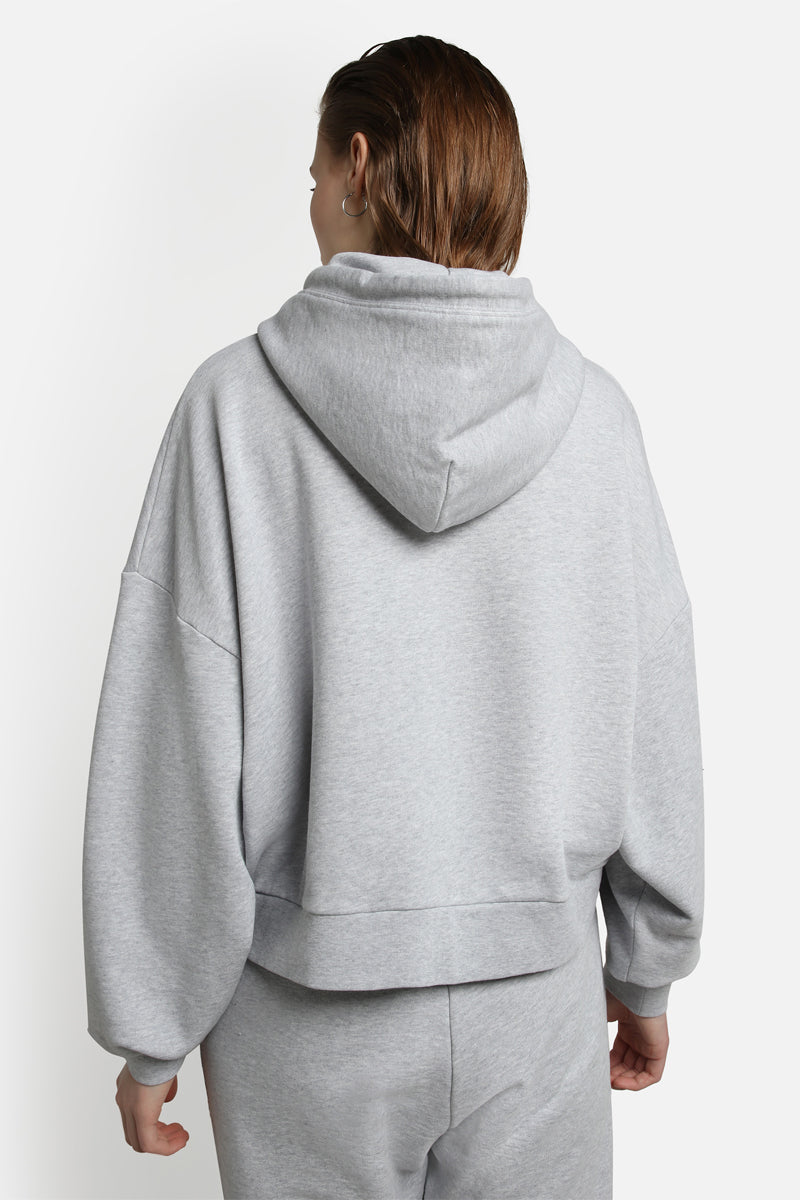 Sweat B-Morgex H Gris Clair Chiné - Femme