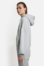 B-Morgex H Light Gray Heather Sweatshirt - Women