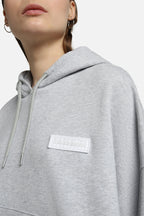 B-Morgex H Light Gray Heather Sweatshirt - Women