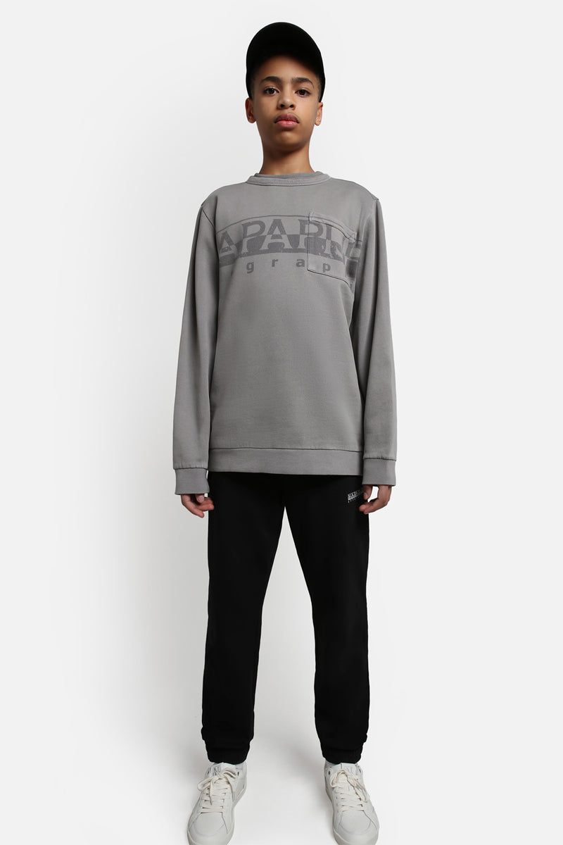 Sweat K B-Saleina C Gris Clair - Enfant