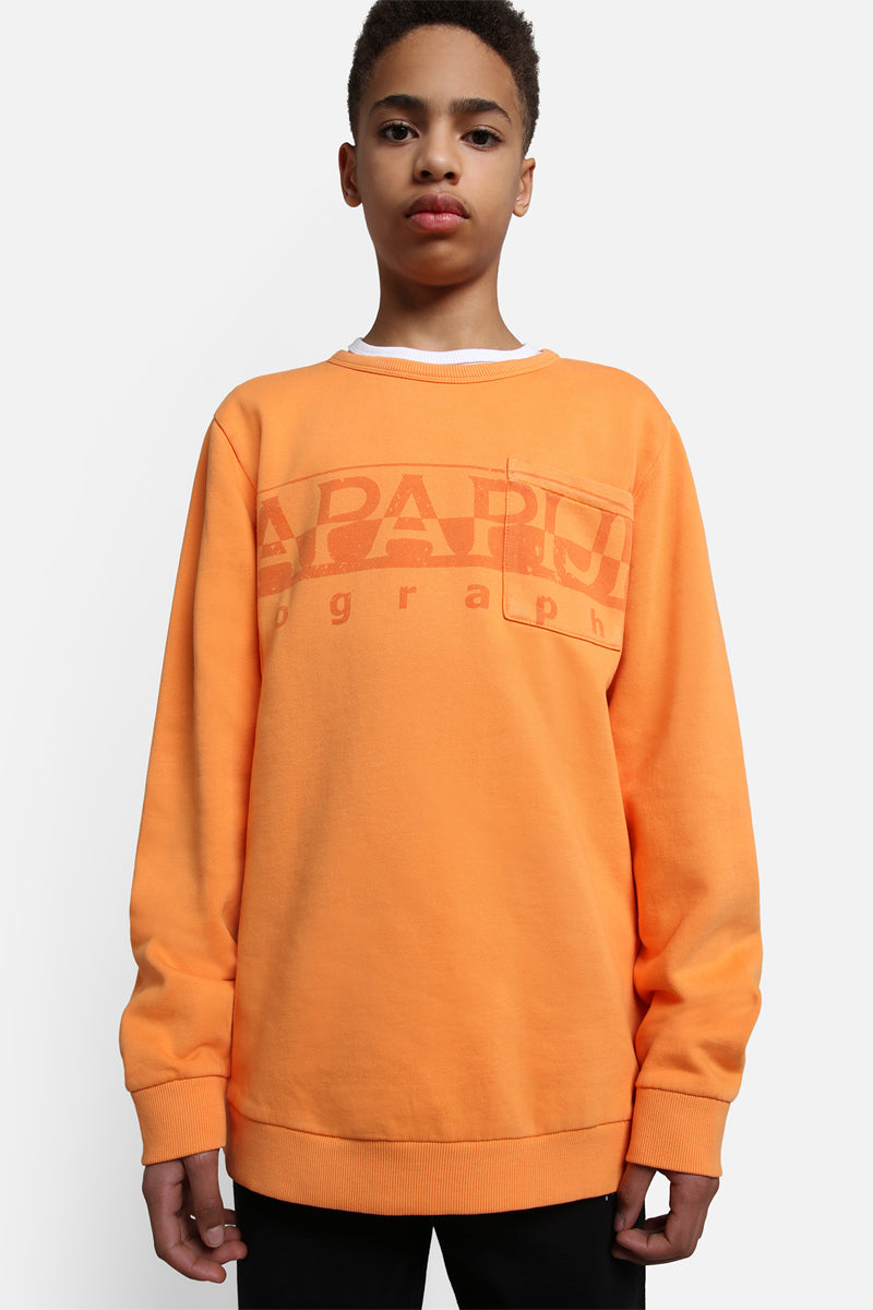 Sweat K B-Saleina C Orange - Enfant