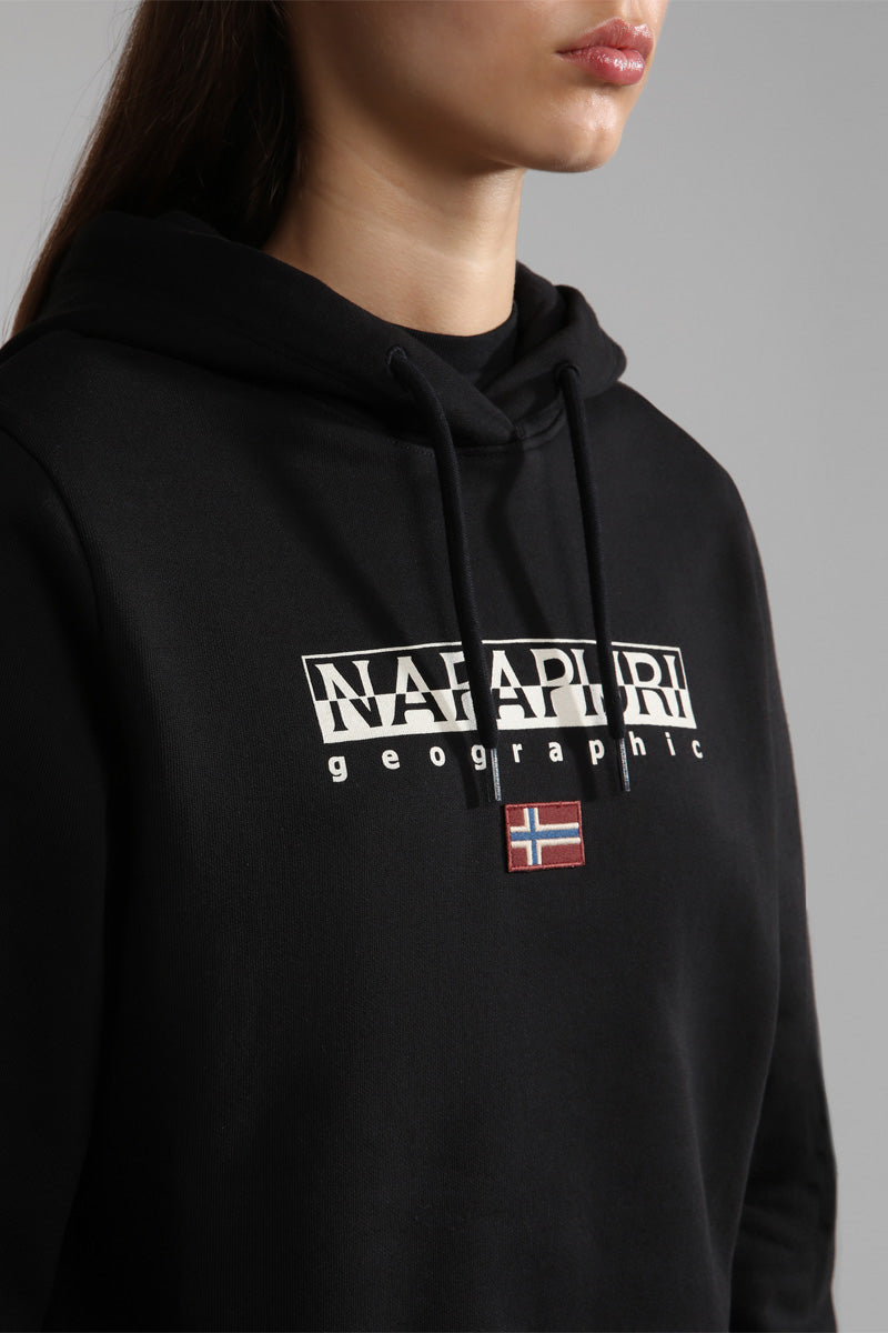 Sudadera con capucha B-Ayas Negro - Mujer