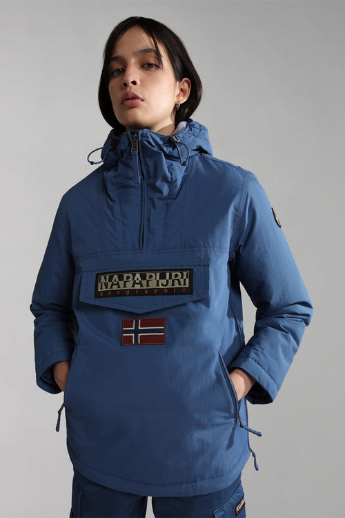 Coupe-Vent À Capuche Rainforestpkt Bleu Clair - Femme