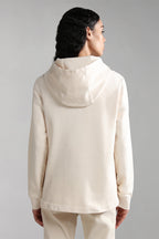 Sweat À Capuche B-Ni Darosw Ecru - Femme