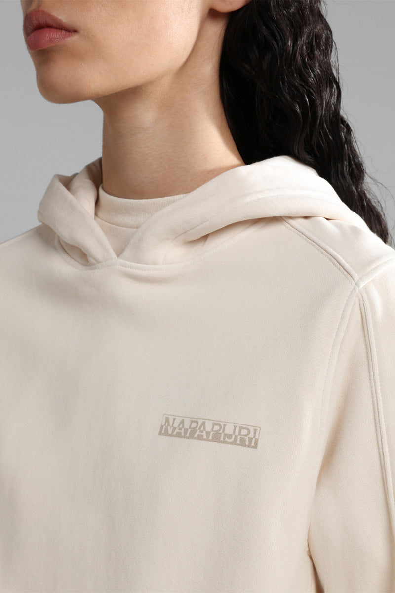Sweat À Capuche B-Ni Darosw Ecru - Femme
