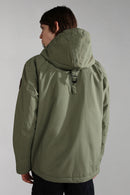 Coupe-Vent À Capuche Rainforest Vert Olive - Homme