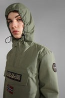 Coupe-Vent À Capuche Rainforest Vert Olive - Homme
