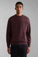 Sweat B-Nynorsc Bordeaux - Homme