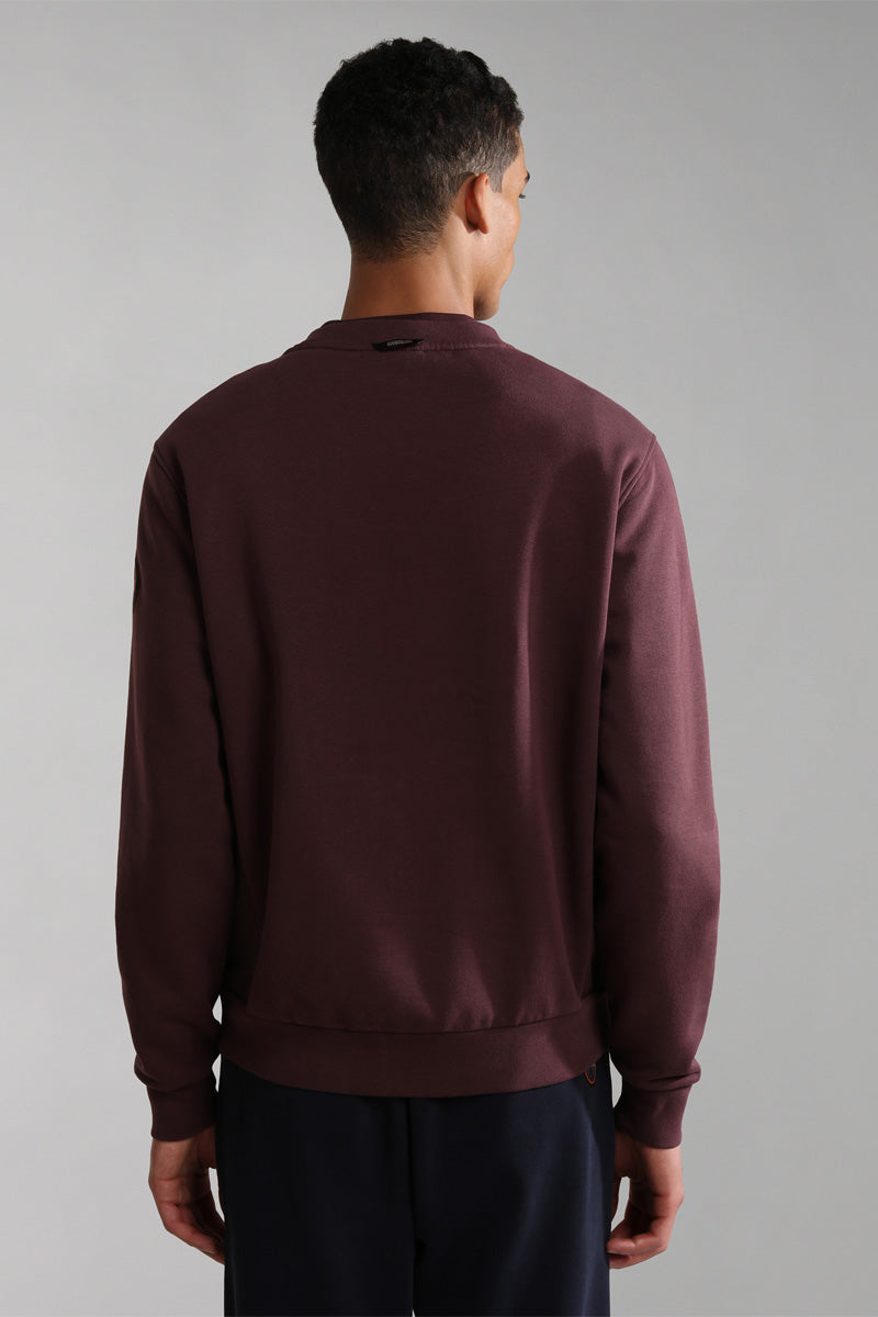 B-Nynorsc Burgundy Sweatshirt - Men