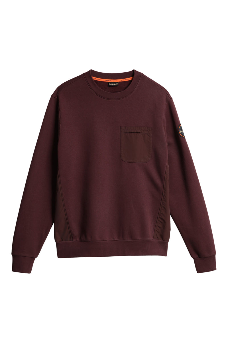 Sweat B-Nynorsc Bordeaux - Homme