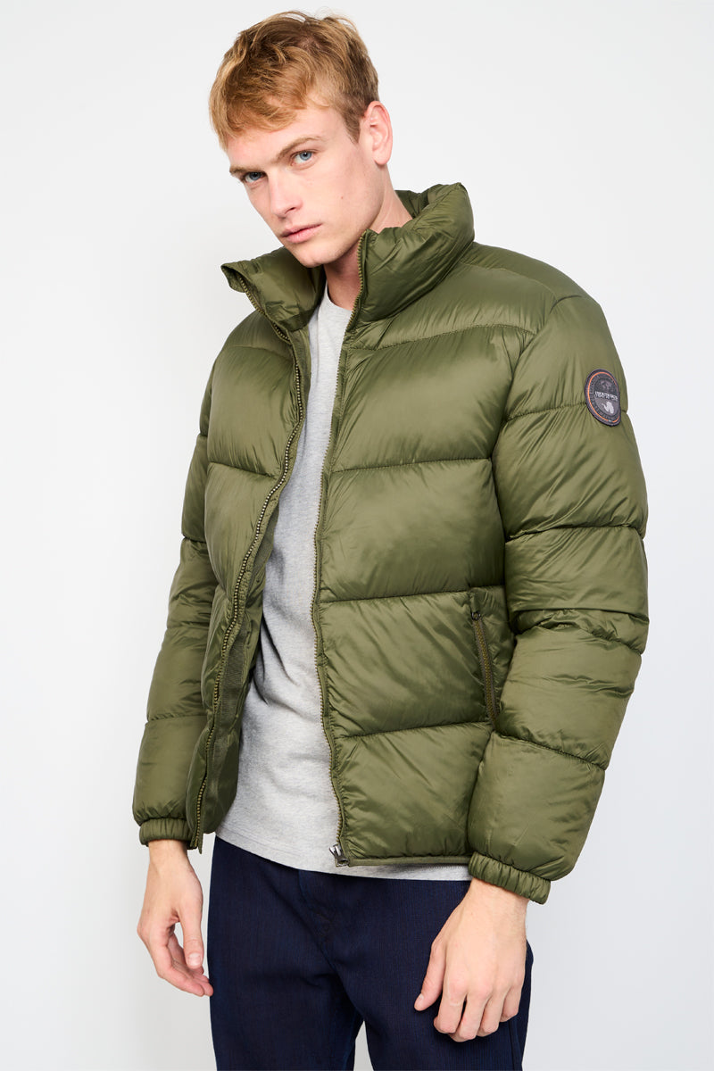 Anthony Khaki Puffer Jacket - Men's