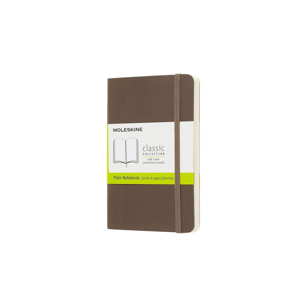 Classic Notebook Pocket 9X14 - Plain Pages - Earth Brown