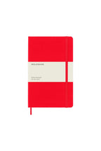 Carnet Ligné (Ruled Notebook) - Large - Rouge