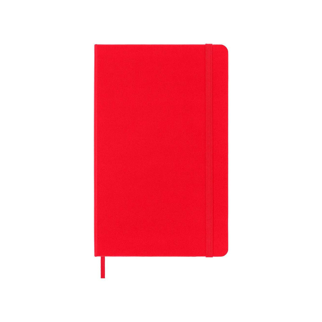 Carnet Classique Large 13X21 - Pages Lignées - Rouge (Pms 186 C)