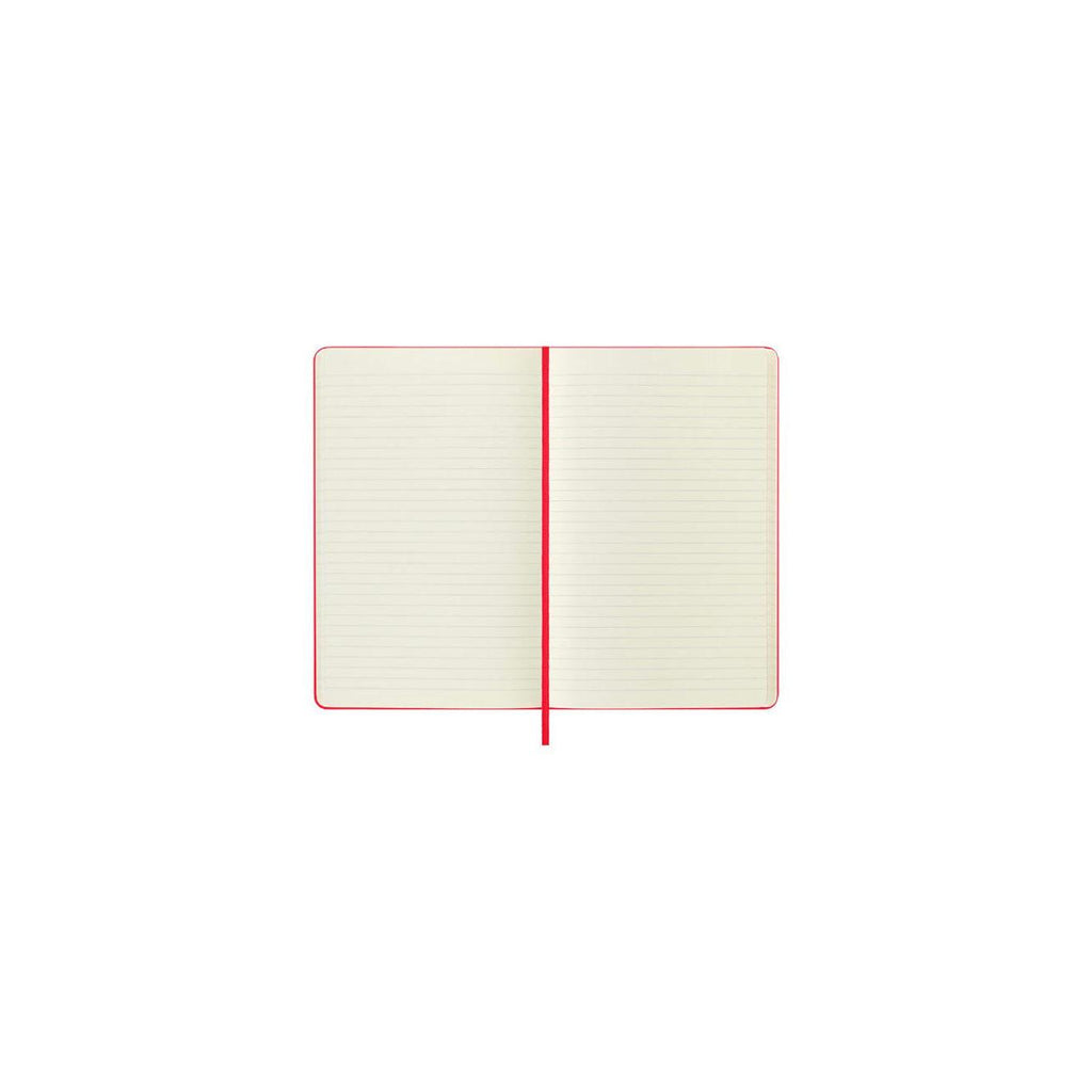 Carnet Classique Large 13X21 - Pages Lignées - Rouge (Pms 186 C)