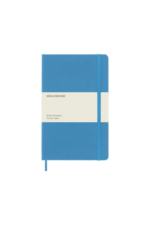 Carnet Ligné (Ruled Notebook) - Large - Bleuet