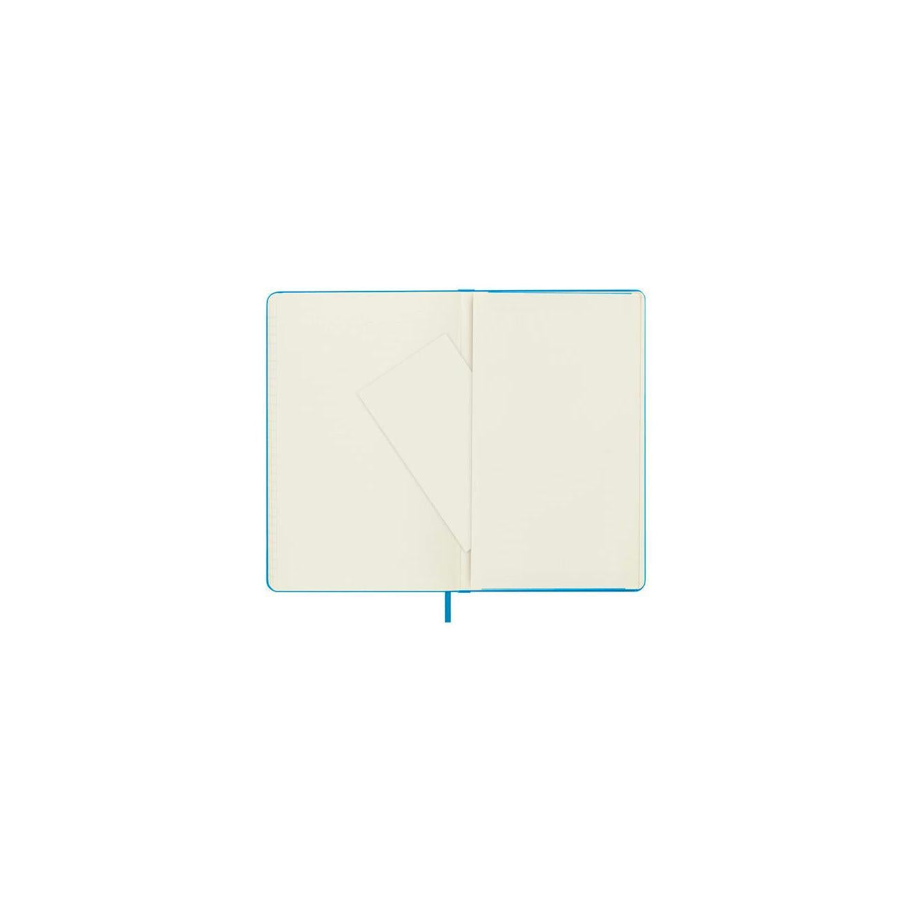 Cuaderno a rayas - Grande - Azul cerúleo