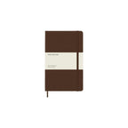 Cuaderno a rayas - Grande - Marrón oscuro
