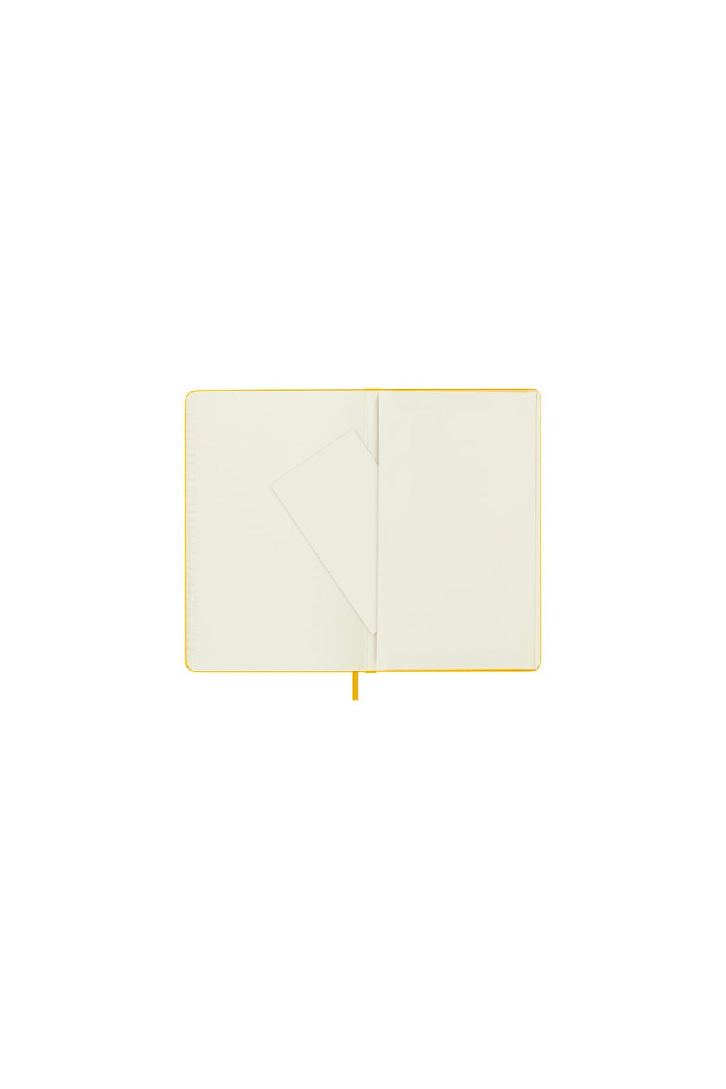 Carnet Ligné (Ruled Notebook) - Large - Jaune Foncé