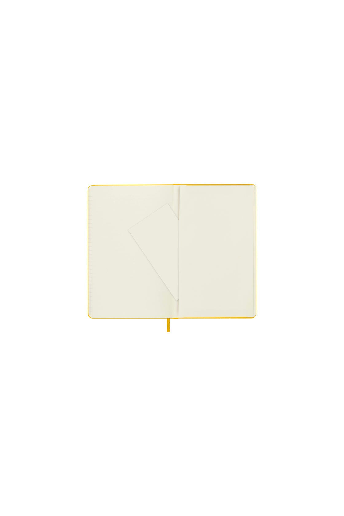 Carnet Ligné (Ruled Notebook) - Large - Jaune Foncé