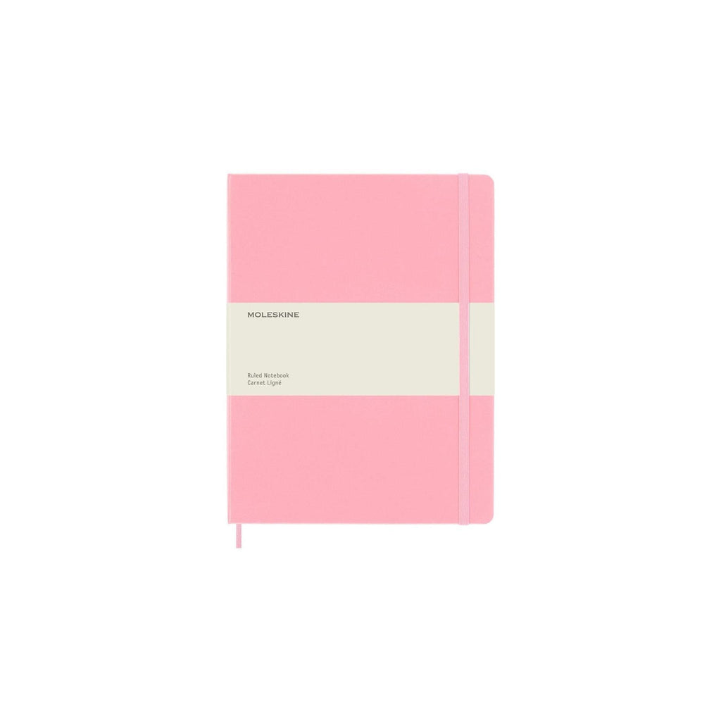Cuaderno a rayas - Xl - Rosa pálido