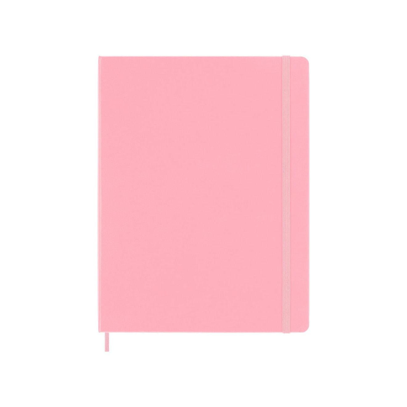 Cuaderno a rayas - Xl - Rosa pálido
