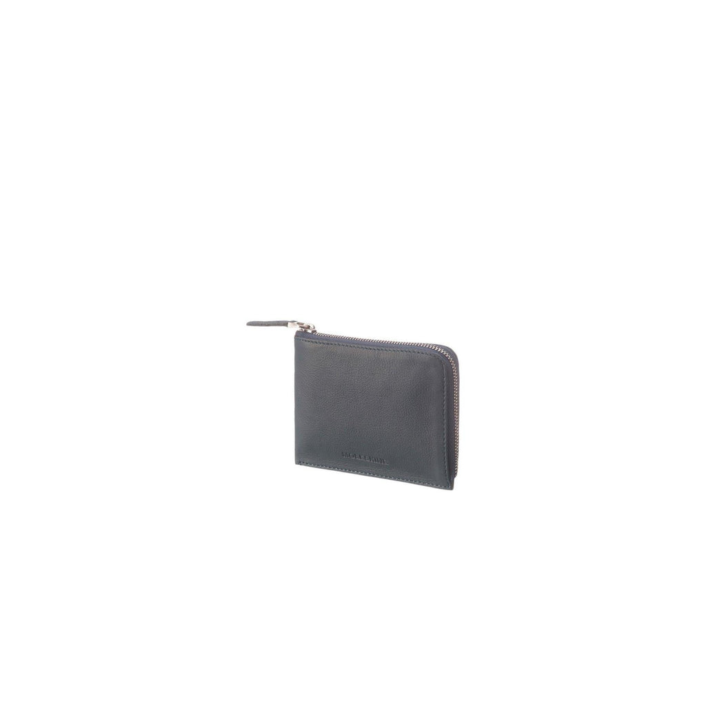 Cartera de piel - Azul