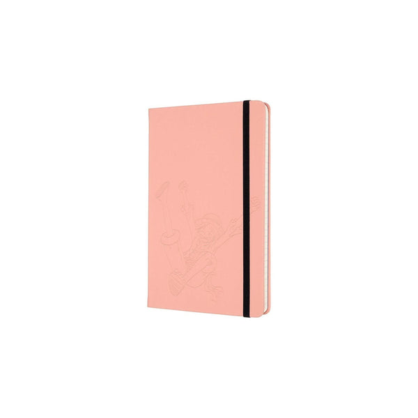 Limited Edition Large Notebook 13x21 - Ruled Pages - Coral Pink