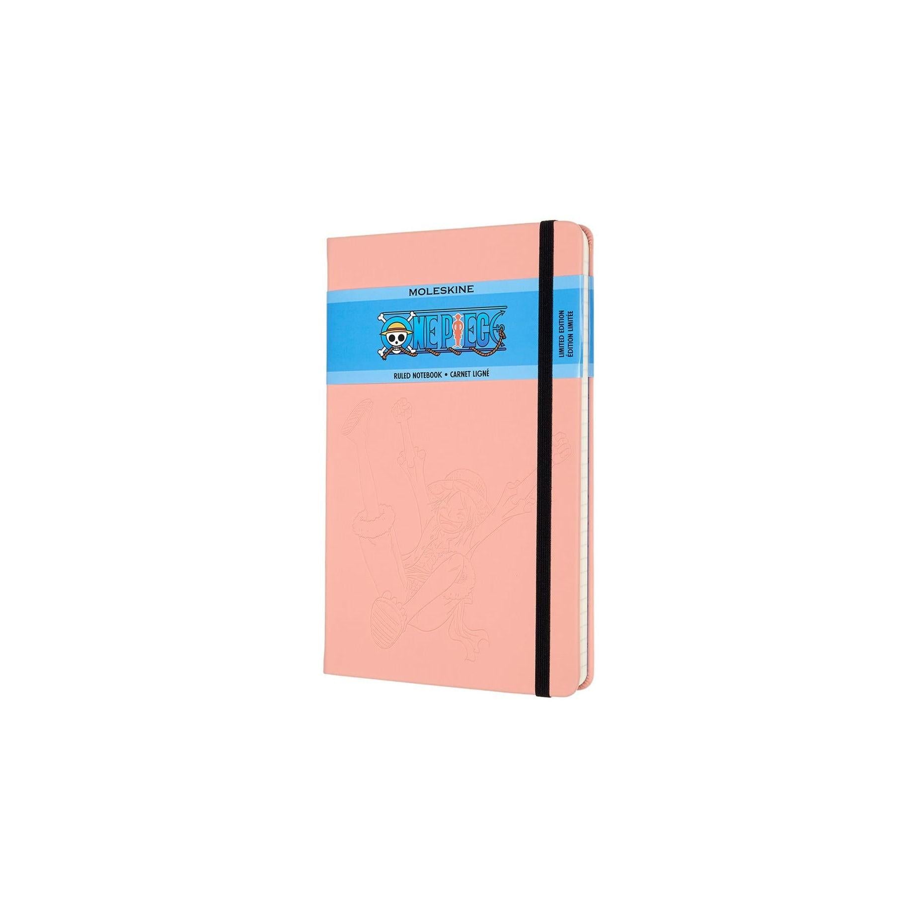 Carnet Édition Limitée Large 13X21 - Pages Lignées - Rose Corail