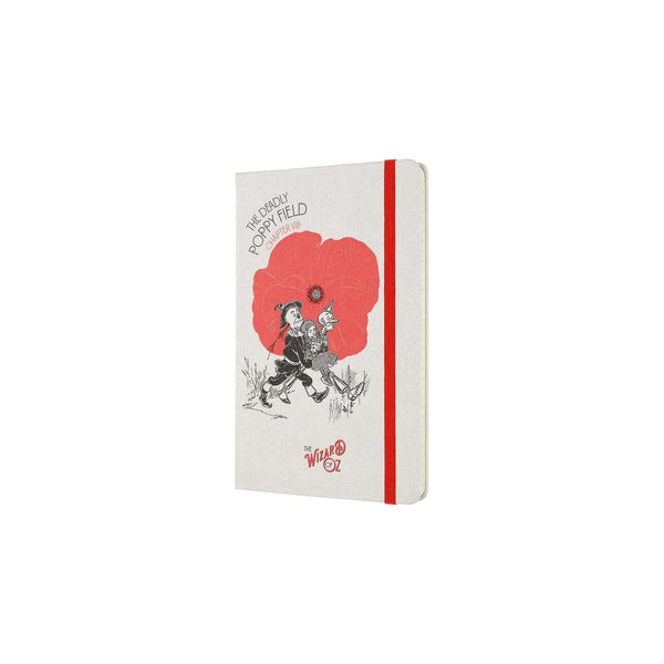 Limited Edition Large Notebook 13x21 - Ruled Pages - White