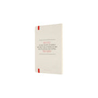 Cuaderno a rayas Mago de Oz - Grande - Edición limitada - Blanco y rojo