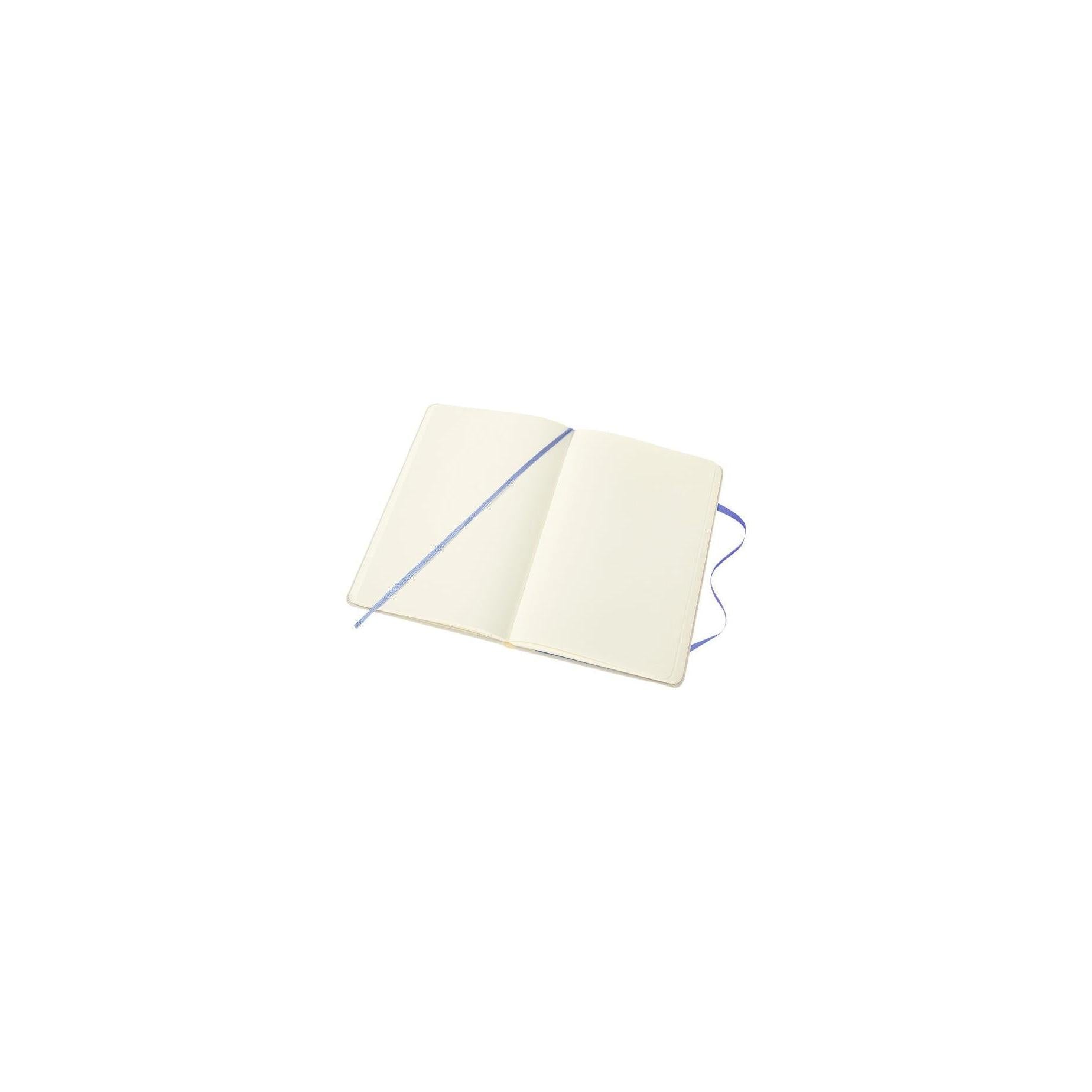 Cuaderno a rayas Mago de Oz - Grande - Edición limitada - Blanco y azul