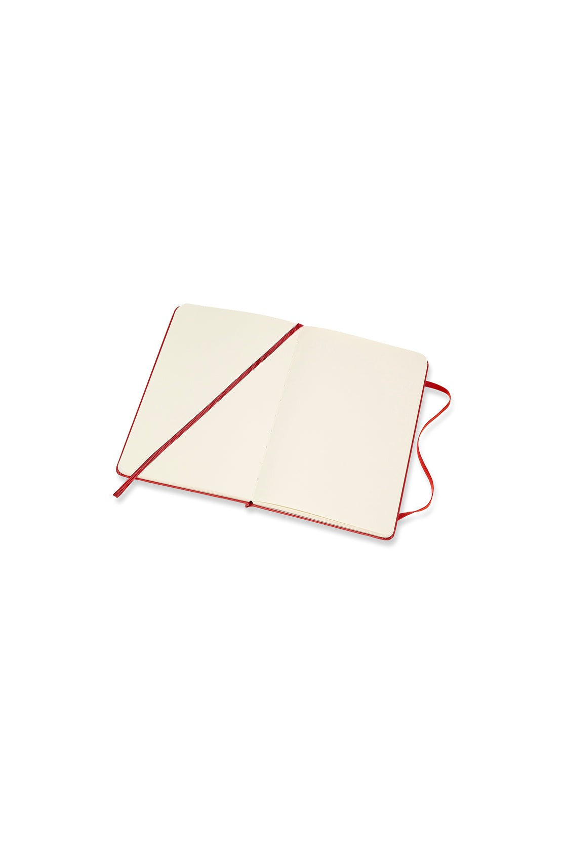 Libreta Páginas Blancas - Tapa Dura - Mediana - Roja