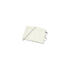 Carnet Classique Large 13X21 - Mixte (Lignées-Blanches) - Noir