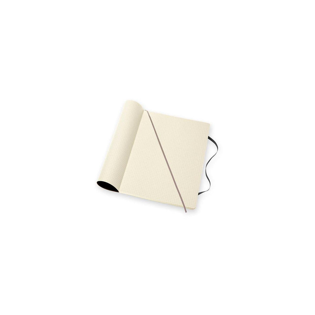 Cuaderno Cuadriculado - A4 - Tapa Blanda - Negro