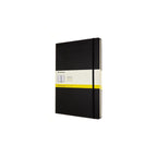 Carnet Classique A4 - Pages Quadrillées - Noir