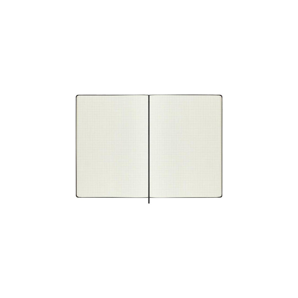 Carnet Classique A4 - Pages Quadrillées - Noir