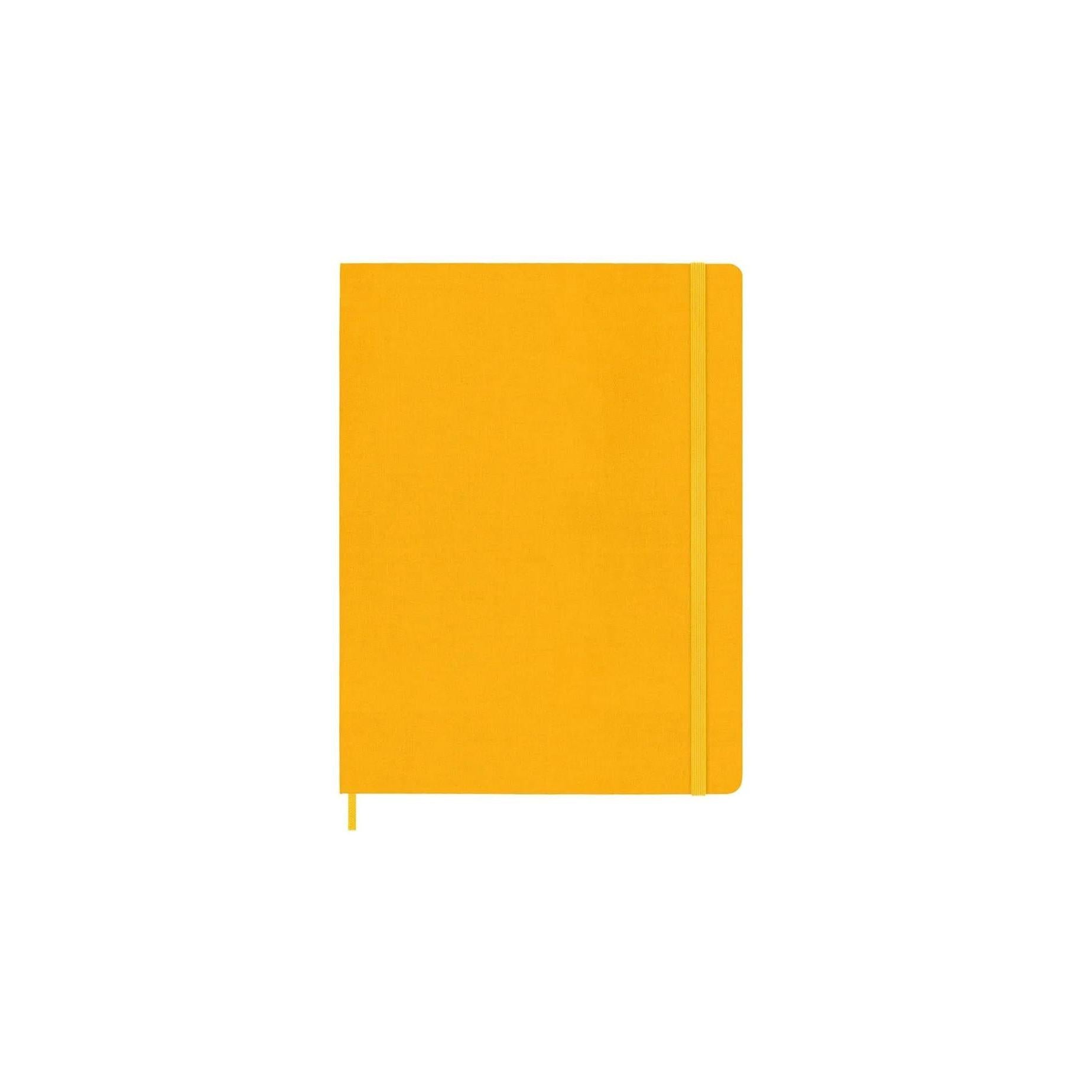 Classic XL Notebook 19x25 - Ruled Pages - Orange-Yellow