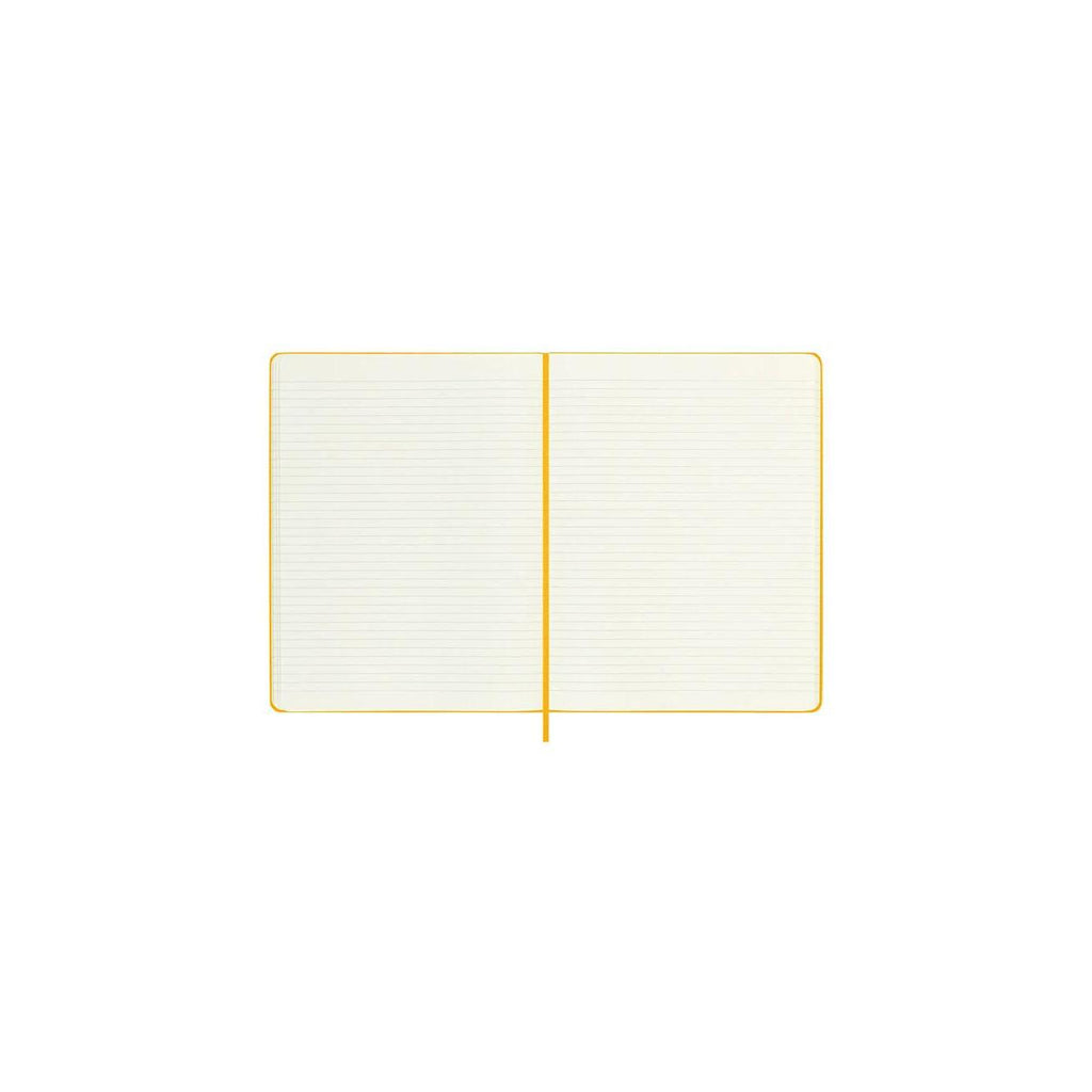 Classic XL Notebook 19x25 - Ruled Pages - Orange-Yellow