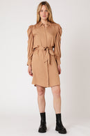 Robe Chemise Camel