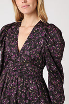 Berenice - Long Dress With Puffed Sleeves - Bilbao