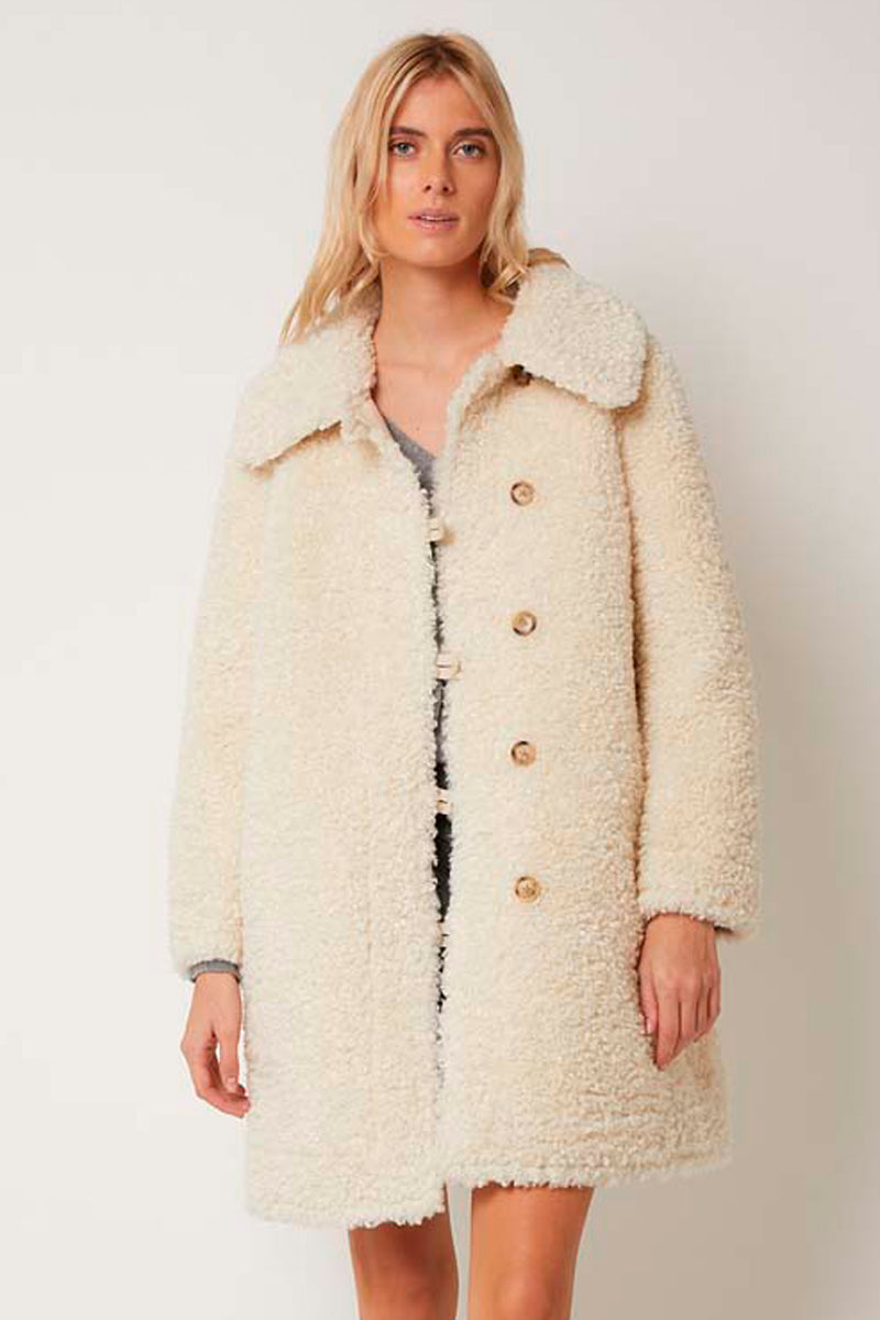 Beige coat