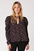 Berenice - Blusa Estampada Mangas Abullonadas - Bilbao